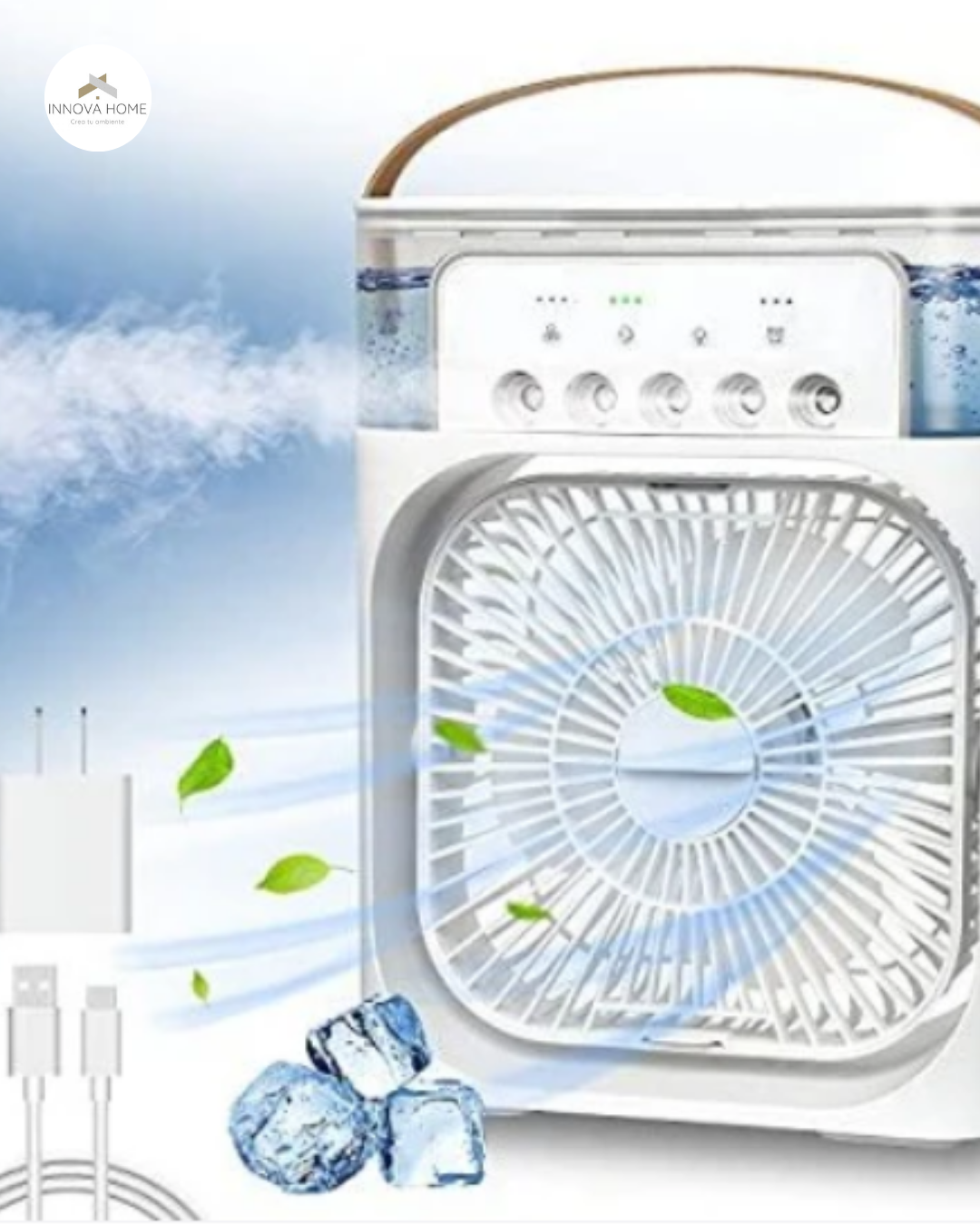 Ventilador de aire acondicionado y humificador 1