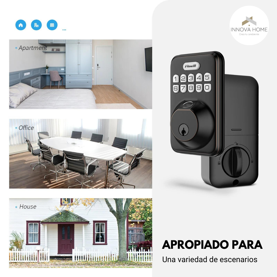 Cerradura Inteligente con huella o código