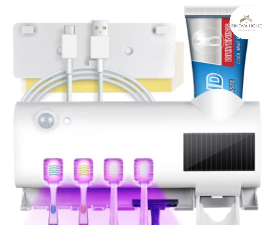 PORTA CEPILLOS DE DIENTES ESTERILIZADOR UV