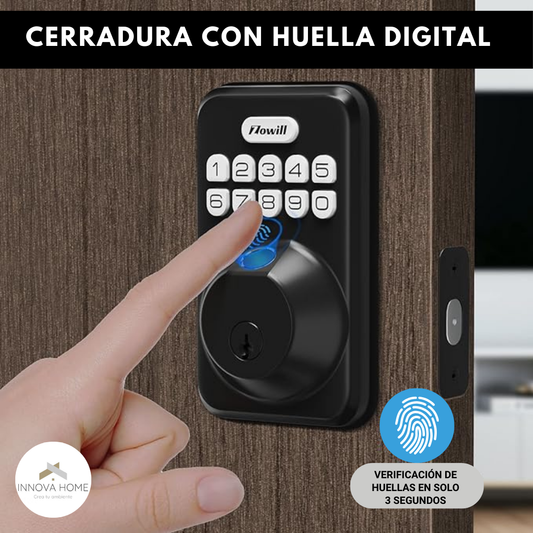 Cerradura Inteligente con huella o código