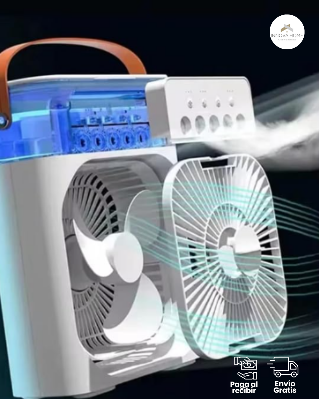 Ventilador de aire acondicionado y humificador 1