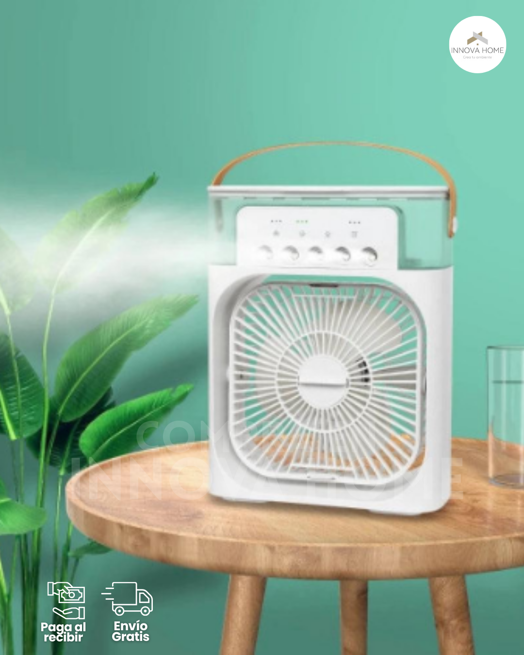 Ventilador de aire acondicionado y humificador 1