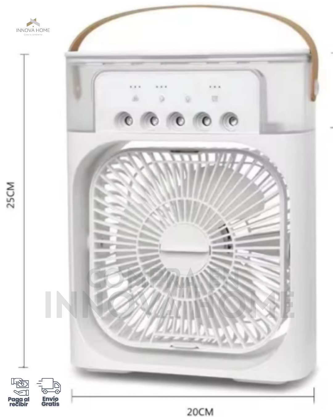 Ventilador de aire acondicionado y humificador 1