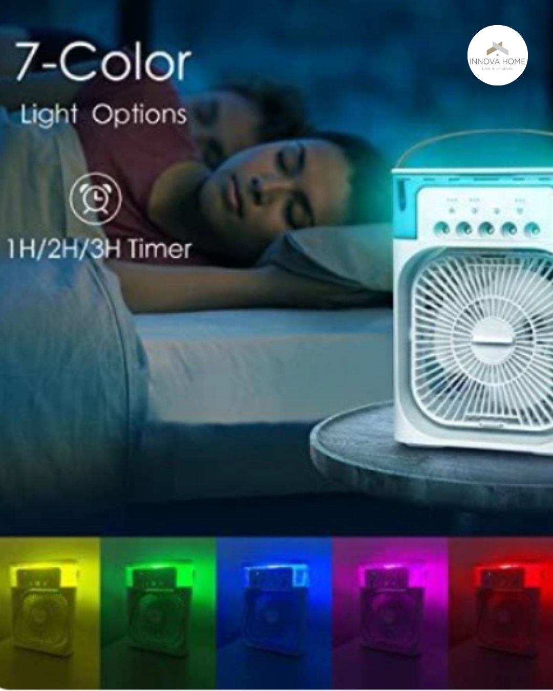 Ventilador de aire acondicionado y humificador 1